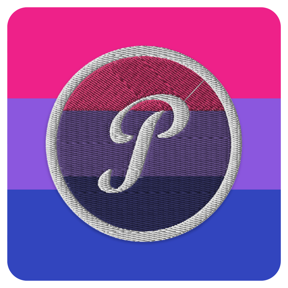 BISEXUAL PRIDE PATCH